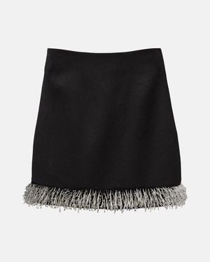 Jonathan Simkhai Dua Embellished Miniskirt - Black