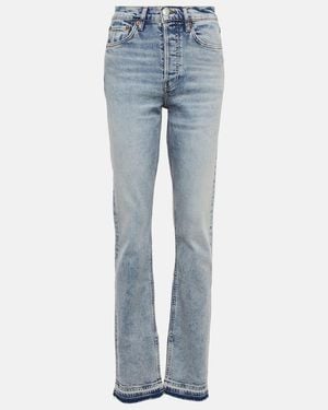 RE/DONE High-Rise Jeans 70S - Blau