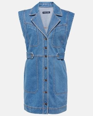 Veronica Beard Jax Denim Shirtdress - Blue