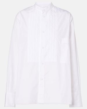 Plan C Cotton Shirt - White