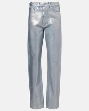 Agolde Jeans Rectos 90's - Azul