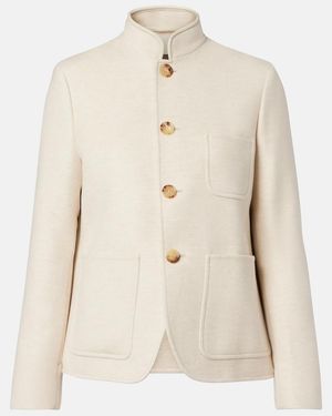Loro Piana Spagna Cashmere Jacket - Natural