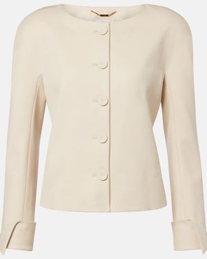 Chloé Virgin Wool Jacket - Natural