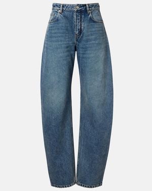 Alaïa Jeans Barrel - Azul