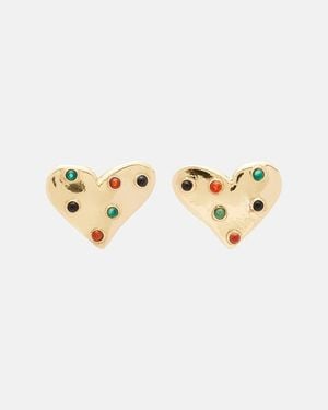 ALÉMAIS Atomic Embellished Earrings - Metallic