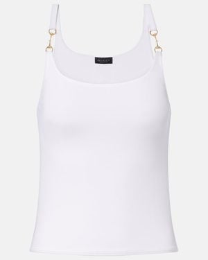Gucci Horsebit Jersey Tank Top - White