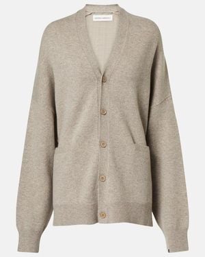 Extreme Cashmere N°24 Tokio Cashmere-Blend Cardigan - Natural