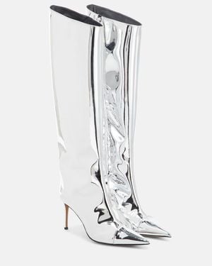 Alexandre Vauthier Alex 105 Metallic Knee-High Boots - Multicolor