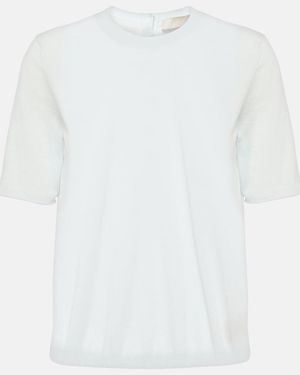 Tory Burch Pullover Aus Baumwolle - Weiß