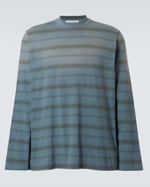 Our Legacy Longsleeve Aus Baumwolle - Blau