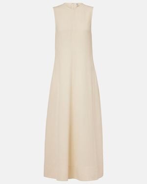 TOTEME Striped Maxi Dress - Natural