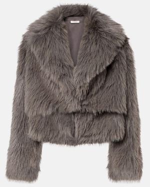 The Sei Cropped Jacket - Grey