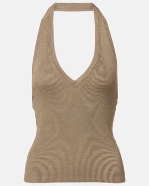Nili Lotan Ivey Silk Top - Natural