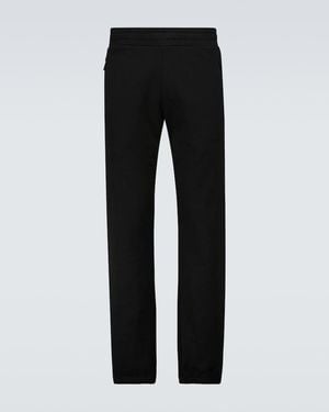 Moncler Jogginghose Aus Baumwolle - Schwarz