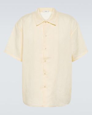 Commas Oversized Linen Shirt - Natural