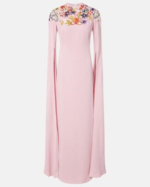 Costarellos Vestido De Fiesta Bordado - Rosa