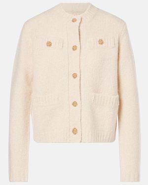 Jardin Des Orangers Cashmere-Blend Cardigan - Natural