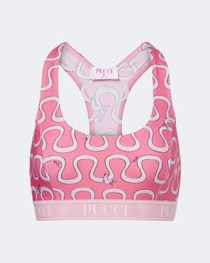 PUCCI Sport-Bh Onda Aus Jersey - Pink
