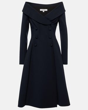 Dorothee Schumacher Off-Shoulder Midi Dress - Black