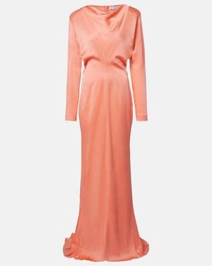 Stella McCartney Satin Gown - Red