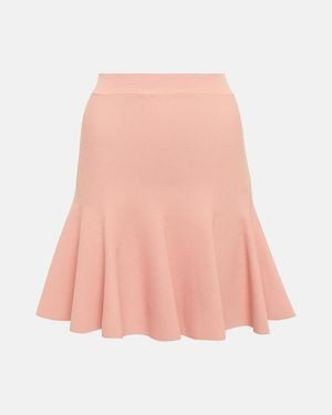Stella McCartney Fluted Miniskirt - Pink