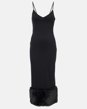 Prada Jersey Dress - Black