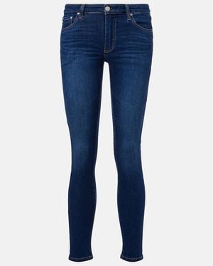 AG Jeans Legging Ankle Mid-Rise Skinny Jeans - Blue