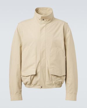Calvin Klein Donald Cotton Blouson Jacket - Natural