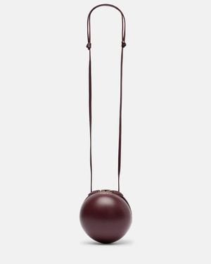 Alaïa Sphere Mini Leather Shoulder Bag - Red