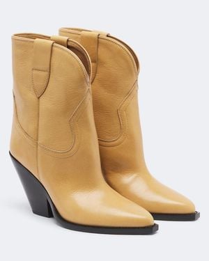 Isabel Marant Westernstiefel Leyane Aus Leder - Natur