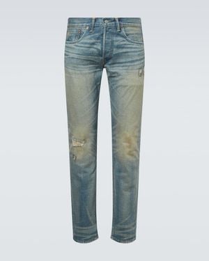 RRL Slim Jeans - Blau