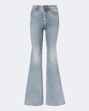 Zimmermann Faded Flared Jeans - Blue