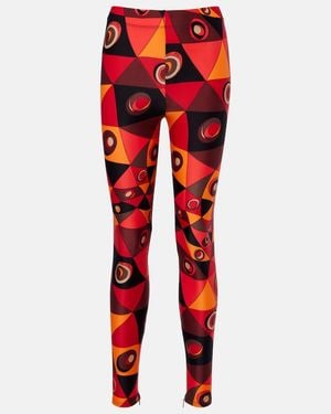 PUCCI Manuba Leggings - Red