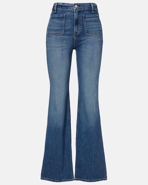 Citizens of Humanity Kimberly Mid-Rise Flared Jeans - Blue