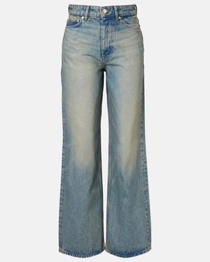 Ganni Boyfriend Jeans Izey - Blau