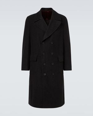 Rubinacci Virgin Wool Coat - Black