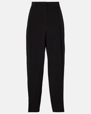 TOTEME Wide-Leg Pants - Black