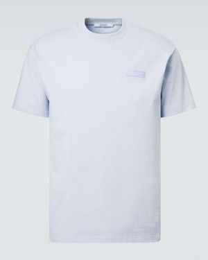 Givenchy T-Shirt Aus Baumwoll-Jersey - Weiß