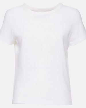 KHAITE Samson Cotton Jersey T-Shirt - White