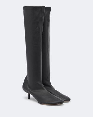 Jacquemus Botas Collant De Piel - Negro