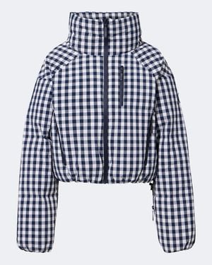 CORDOVA Cortina Gingham Ski Jacket - Blue