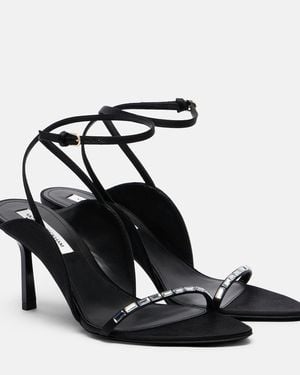 Victoria Beckham Victoria Crystal-Embellished Sandals - Black