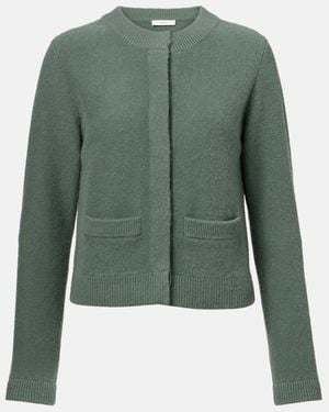 Vince Veste Shrunken Boiled A Capuche - Vert