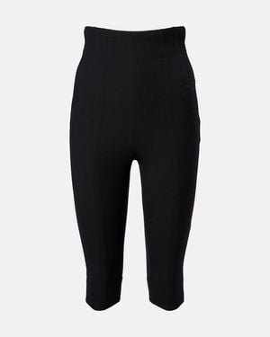 Jacquemus High-Rise Capri Pants - Black