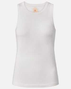 Jardin Des Orangers Cashmere Top - White