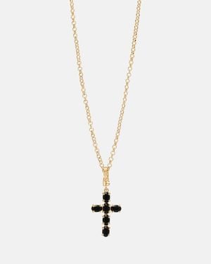 Dolce & Gabbana Collana A Catena Con Cristalli - Bianco