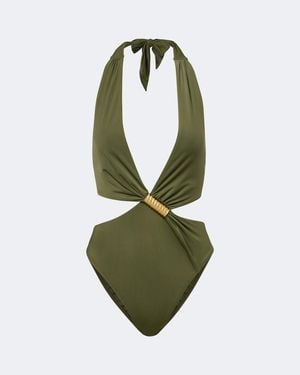 ViX X Rosie Huntington-Whiteley Marion Swimsuit - Green