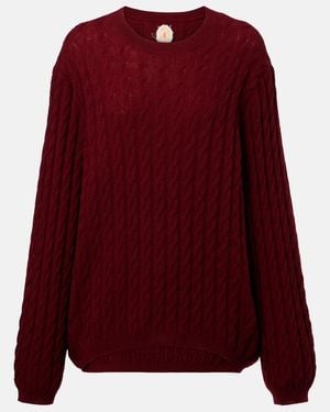 Jardin Des Orangers Wool And Cashmere Jumper - Red