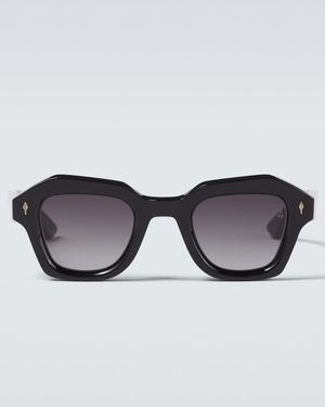 Jacques Marie Mage Eichler Square Sunglasses - Brown