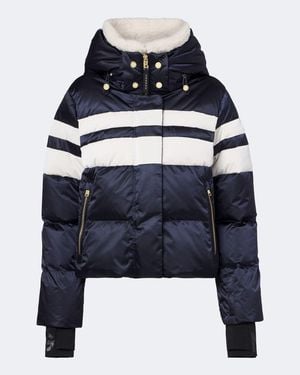 Bogner Sillad Hooded Down Ski Jacket - Blue